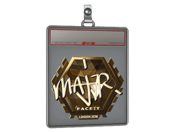 Sticker Slab | MAJ3R (Gold) | London 2018