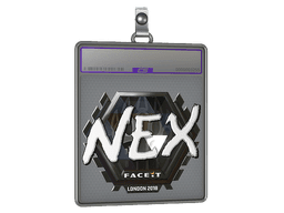 Sticker Slab | nex (Foil) | Cologne 2015