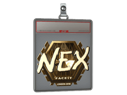 Sticker Slab | nex (Gold) | Cologne 2016