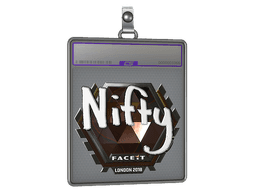 Sticker Slab | Nifty (Foil) | Boston 2018