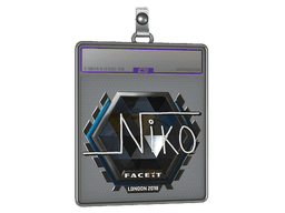 Sticker Slab | niko (Foil)  | London 2018