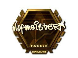 Sticker | olofmeister (Gold) | MLG Columbus 2016