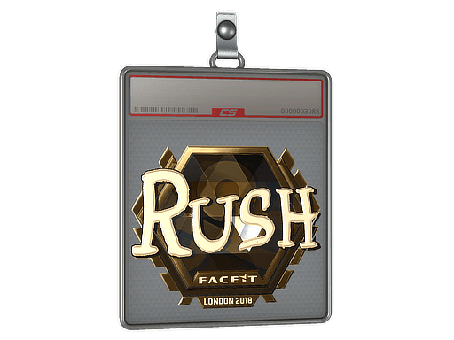 Sticker Slab | RUSH (Gold) | Cologne 2016