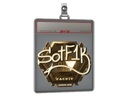 Sticker Slab | S0tF1k (Gold) | London 2018