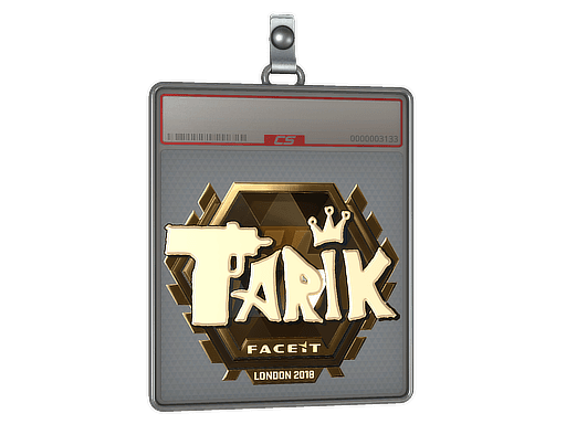 Sticker Slab | tarik (Gold) | Cologne 2016