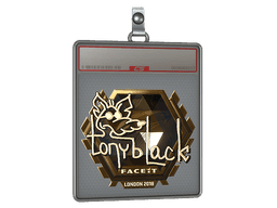 Sticker Slab | tonyblack (Gold) | London 2018
