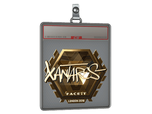 Sticker Slab | XANTARES (Gold) | Antwerp 2022