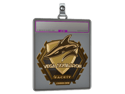 Sticker Slab | Vega Squadron (Gold) | Krakow 2017