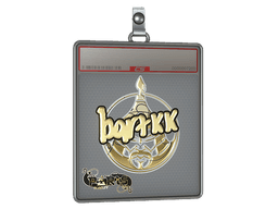 Sticker Slab | Bart4k (Gold) | Budapest 2025