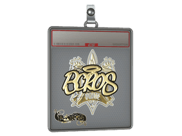 Sticker Slab | BOROS (Gold) | Paris 2023