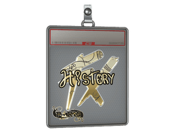 Sticker Slab | History (Gold) | Budapest 2025