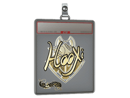 Sticker Slab | HooXi (Gold) | Copenhagen 2024