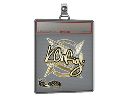Sticker Slab | k0nfig (Gold) | Atlanta 2017