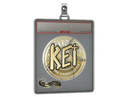Sticker Slab | KEi (Gold) | Paris 2023