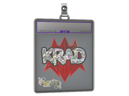 Sticker Slab | Krad (Glitter) | Paris 2023