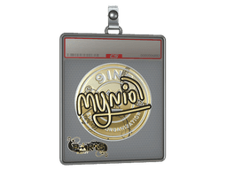 Sticker Slab | mynio (Gold) | Paris 2023