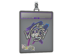 Sticker Slab | WOOD7 (Glitter) | Paris 2023