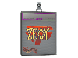 Sticker Slab | zevy (Holo) | Austin 2025