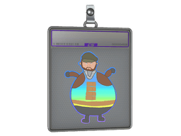 Sticker Slab | Poorly Drawn Balkan (Holo)