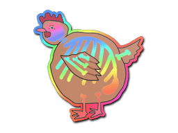 Poorly Drawn Chicken (Holo)