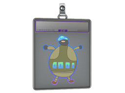 Sticker Slab | Poorly Drawn IDF (Holo)