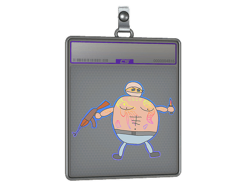 Sticker Slab | Poorly Drawn Terrorist (Holo)