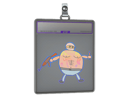 Sticker Slab | Poorly Drawn Terrorist (Holo)