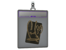 Sticker Slab | Hello M4A4 (Gold)