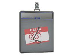 Sticker Slab | Hello MP7