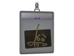 Sticker Slab | Hello SG 553 (Gold)