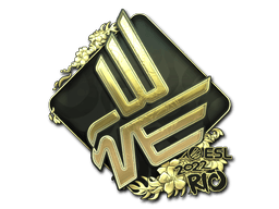 Sticker | Bad News Eagles (Gold) | Antwerp 2022
