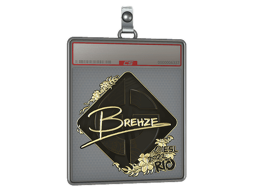 Sticker Slab | Brehze (Gold) | Rio 2022