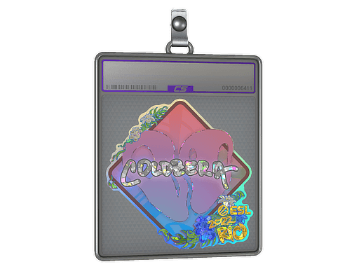 Sticker Slab | coldzera (Glitter) | Rio 2022