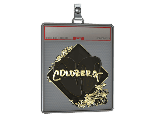 Sticker Slab | coldzera (Gold) | Cologne 2016