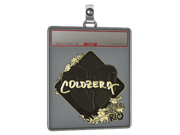 Sticker Slab | coldzera (Gold) | London 2018