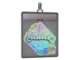 Sticker Slab | coldzera (Holo) | Rio 2022