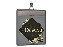 Sticker Slab | dumau (Gold) | Austin 2025