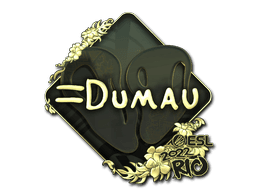 Sticker | dumau (Gold) | Budapest 2025