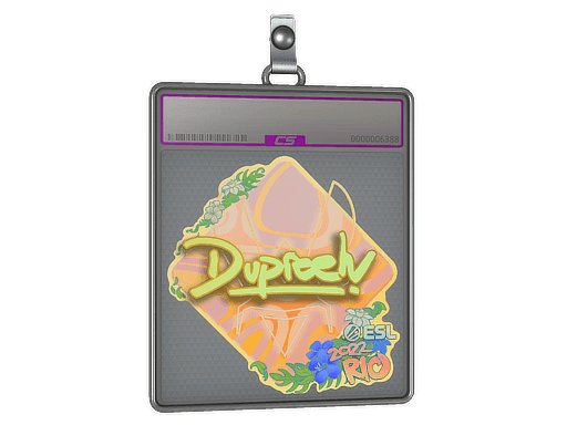 Sticker Slab | dupreeh (Holo) | Rio 2022