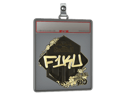 Sticker Slab | F1KU (Gold) | Austin 2025