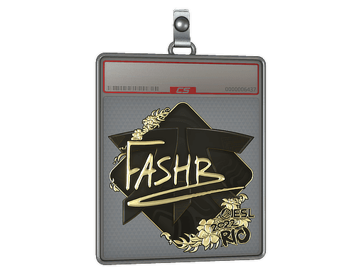 Sticker Slab | FASHR (Gold) | Rio 2022