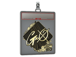 Sticker Slab | gxx- (Gold) | Rio 2022