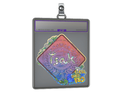 Sticker Slab | isak (Glitter) | Rio 2022