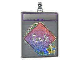 Sticker Slab | isak (Glitter) | Rio 2022