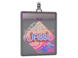 Sticker Slab | jabbi (Holo) | Rio 2022