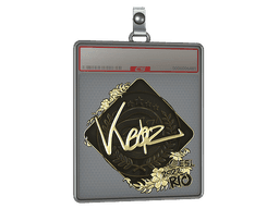Sticker Slab | Keoz (Gold) | Paris 2023
