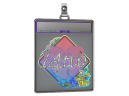 Sticker Slab | latto (Glitter) | Rio 2022