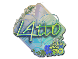 Sticker | latto (Holo) | Budapest 2025