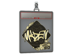 Sticker Slab | maden (Gold) | Rio 2022