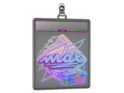 Sticker Slab | max (Holo) | Rio 2022